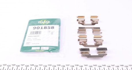 Планка суппорта (заднего) прижимная (к-кт) MB M-class (W166) 11-15 (Lucas) FRENKIT 901858