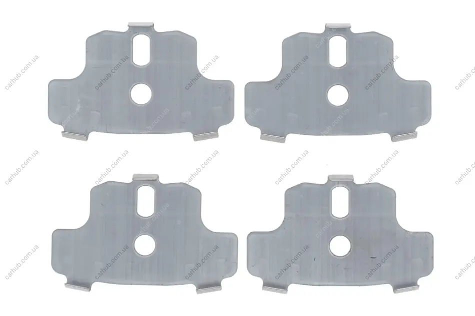 Комплект протискрипних пластин (задніх) Hyundai Elantra 00-06/Coupe 96-09/Kia Cerato 04-/Nissan Maxima 88-94 FRENKIT 940020 (фото 1)