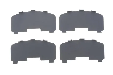 Комплект протискрипних пластин (передніх) Nissan Juke 10-/Tiida 04- FRENKIT 940058