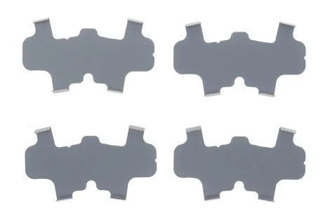 Комплект протискрипних пластин (задніх) Toyota Auris 06- (Galfer) FRENKIT 940226