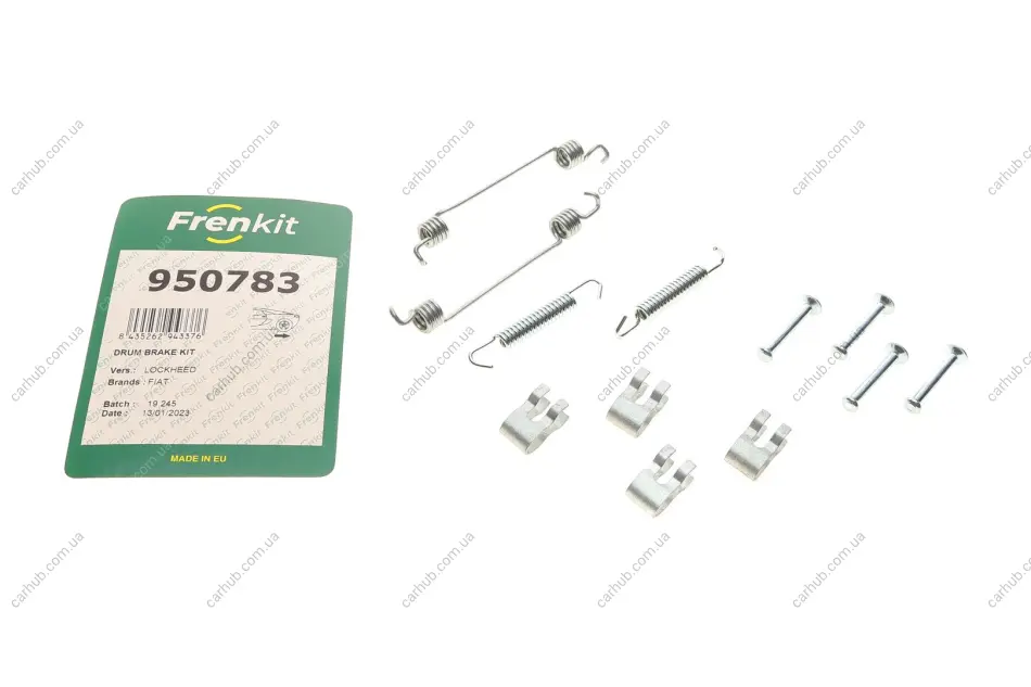 Комплект пружинок колодок ручника Fiat Panda/Punto 99-13 FRENKIT 950783 (фото 1)