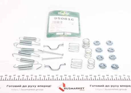 Комплект пружинок колодок ручника Lexus RX350/Toyota RAV 4/Avensis 1.8/2.0 00- (215x45mm) (Sumit) FRENKIT 950816