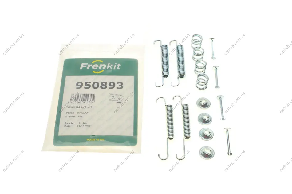 Комплект пружинок колодок ручника Hyundai i30 05-12 (Mando) FRENKIT 950893 (фото 1)