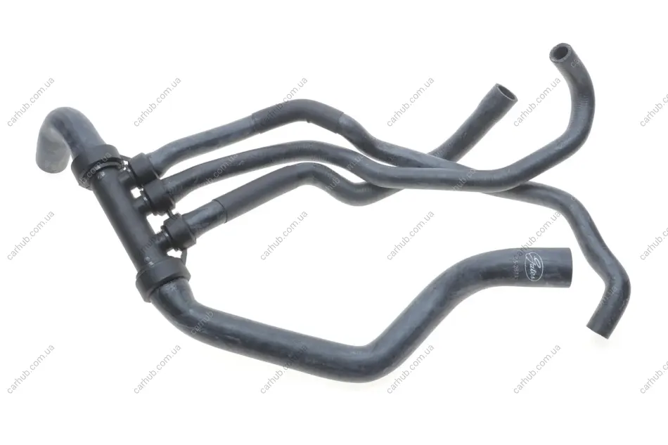 Патрубок радіатора Renault Megane II/Scenic II 1.9dCi (L) (к-кт) Gates 05-2671 (фото 1)