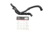 Патрубок радіатора Skoda Fabia/Rapid/Roomster/VW Polo 1.2 07-18 GATES Gates 05-2793 (фото 2)