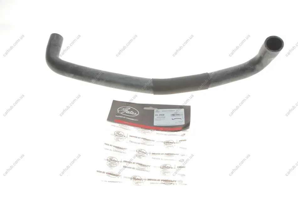 Патрубок радіатора (нижній) Renault Kangoo 1.5D 08- GATES Gates 05-2968 (фото 1)