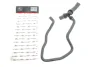 Патрубок радіатора (нижній) Opel Astra H 1.3 CDTI 05-10 Gates 05-3032 (фото 4)