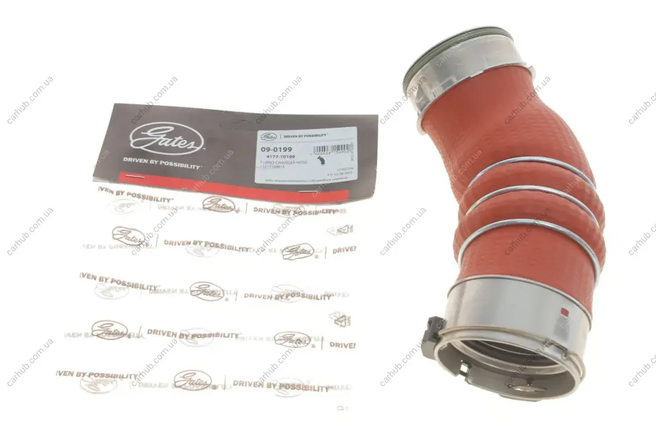Патрубок інтеркулера BMW X5 (E70) 07-13 M57 Gates 09-0199 (фото 1)