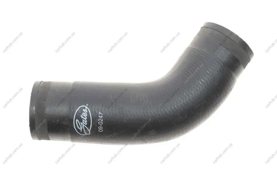 Патрубок інтеркулера Skoda Fabia/ Octavia/ VW Polo 1.4/1.9 TDI 00- GATES Gates 09-0247 (фото 1)