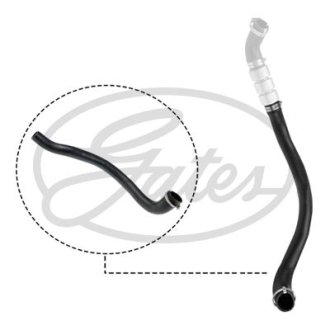 Патрубок інтеркулера Ford Transit 2.2TDCI 06- Gates 09-0615