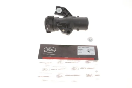 Фланець системи охолодження Nissan Qashqai 1.5 dCi 07-13 GATES Gates 09-0889