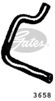 Шланг гумовий системи охолодження (18мм/22мм) MERCEDES 190 (W201) 2.0 10.82-08.93 Gates 3658