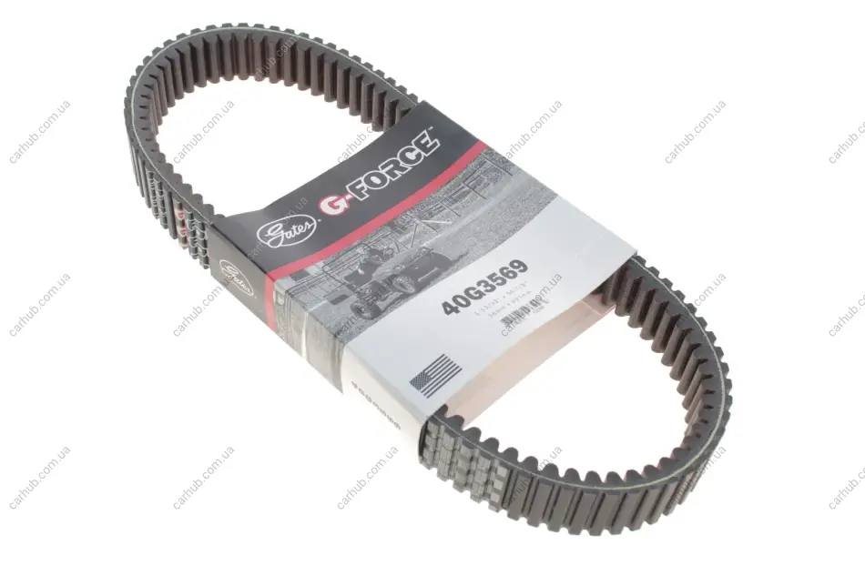 Ремінь приводу колеса Cfmoto Zforce 600/Cforce 400-600 (36x937) GATES Gates 40G3569 (фото 1)