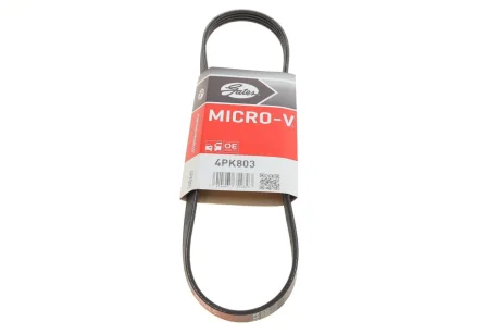 Ремінь генератора Fiat Sedici/Honda Civic/Kia Pride/Opel Omega B 1.6-4.4 88-14 GATES Gates 4PK803