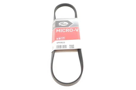 Ремінь генератора Nissan Primera/Micra/Note/Toyota Corolla 1.0-2.5D 83- GATES Gates 4PK823