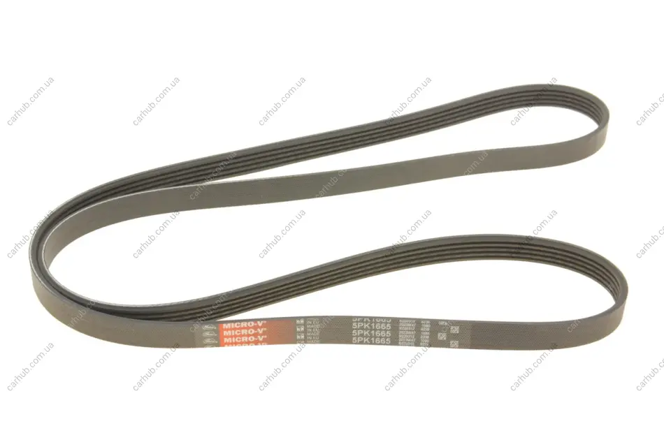 Ремінь генератора Suzuki SX4 2.0 06- Gates 5PK1665 (фото 1)