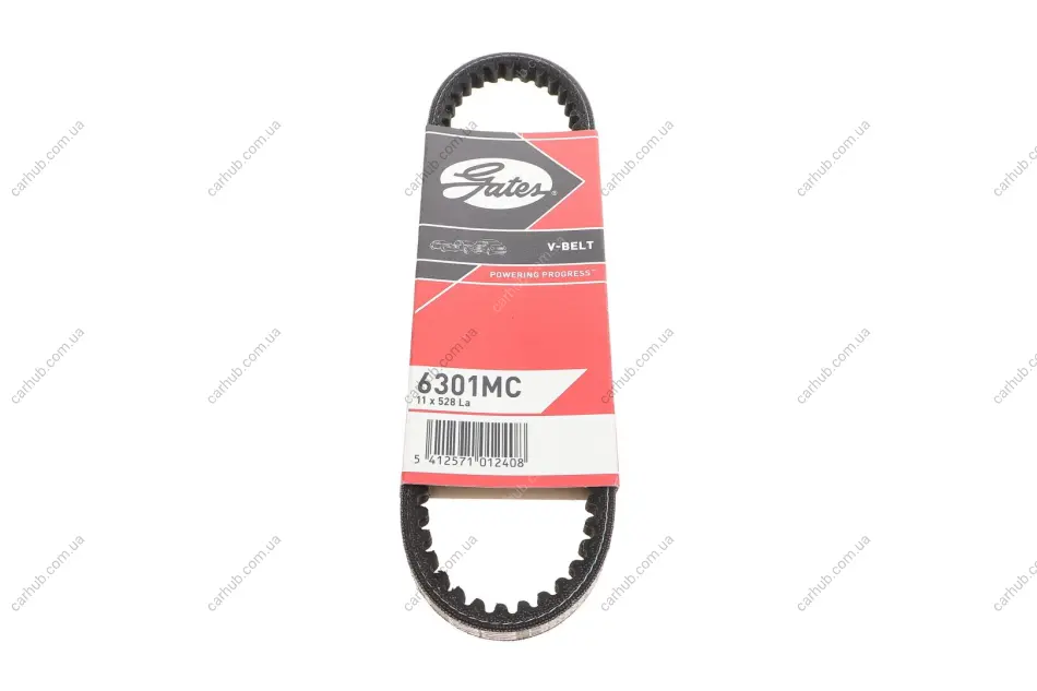 Ремінь генератора Audi A4/A6/VW Passat 1.8T 96-00 (11x528) GATES Gates 6301MC (фото 1)
