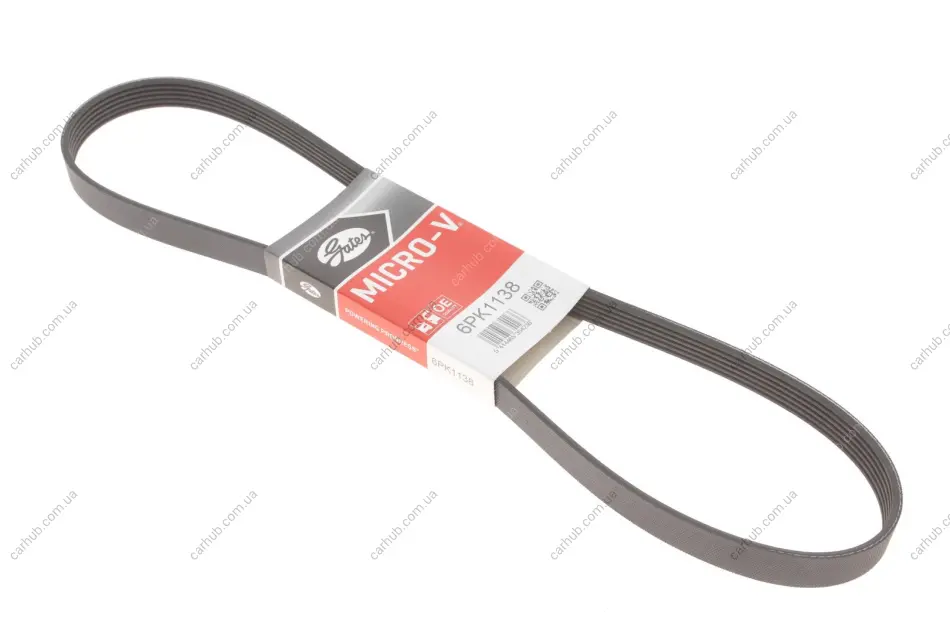 Ремінь генератора VW Caddy/T5 1.9TDI GATES Gates 6PK1138 (фото 1)