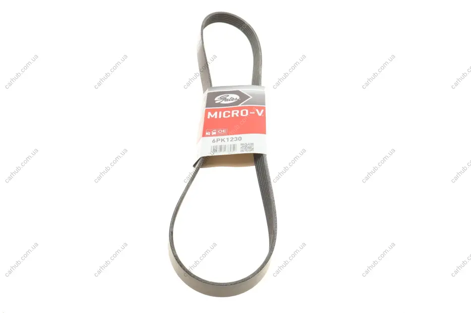 Ремінь генератора Citroen C5/Jumpy/Peugeot 3008/5008/Expert 2.0BlueHDI 16- GATES Gates 6PK1230 (фото 1)