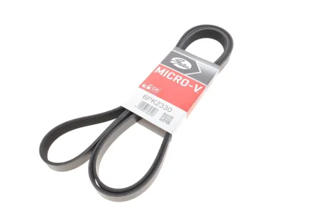 Ремінь генератора MB W124/S124 M104 -98 GATES Gates 6PK2330