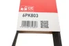 Ремінь генератора Citroen Berlingo/Peugeot Partner 1.6HDI/ Ford Fiesta/Focus 1.4-1.6 TDCi 01- GATES Gates 6PK803 (фото 6)