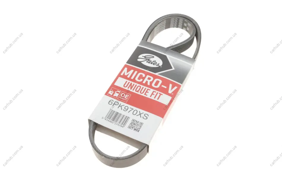 Ремінь генератора Mazda 6 2.5 13-/Toyota Corolla 1.4 D 04-14 GATES Gates 6PK970XS (фото 1)