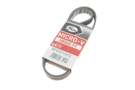 Ремінь генератора Mazda 6 2.5 13-/Toyota Corolla 1.4 D 04-14 GATES Gates 6PK970XS
