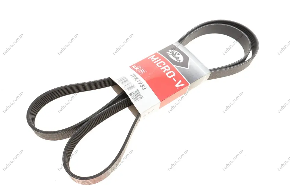 Ремінь генератора Toyota Camry/Avensis/RAV4 2.0/2.4 00-/Land Cruiser Prado 3.0D 00- GATES Gates 7PK1933 (фото 1)