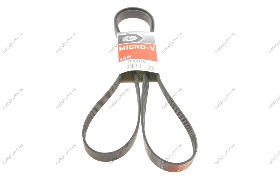 Ремінь генератора Land Rover/Toyota Land Cruiser 120 4.0i/4.6 94- GATES Gates 7PK2120 (фото 1)