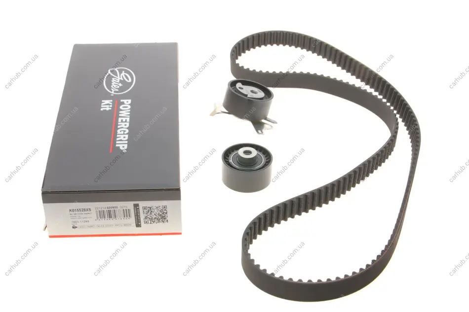 Комплект ГРМ Fiat Scudo 2.0i 16V 00-06 (25.4x153z) GATES Gates K015528XS (фото 1)