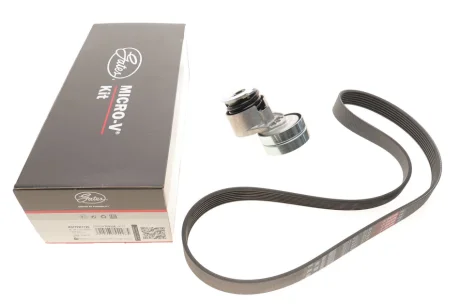 Комплект ременя генератора Renault Megane/Scenic 1.9 dCi/2.0 16V 03- (7PK1125) GATES Gates K017PK1125