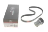 Комплект ременя генератора Audi A2/Seat Ibiza/Skoda Fabia/VW Golf/Polo 1.4/1.6/1.6FSI 97-15 (6PK1078) Gates K036PK1078 (фото 1)