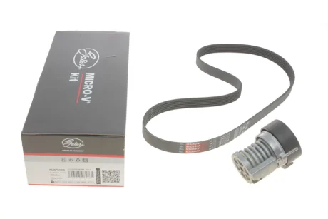 Комплект ременя генератора Audi A2/Seat Ibiza/Skoda Fabia/VW Golf/Polo 1.4/1.6/1.6FSI 97-15 (6PK1078) Gates K036PK1078