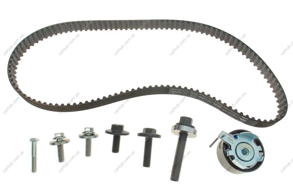 Комплект ГРМ Ford Fiesta 01-/Focus 03-/Mondeo 07- (заміна з K015669XS) Gates K045669XS (фото 1)