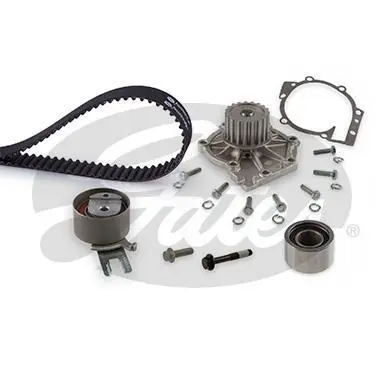 Комплект ремня ГРМ (+помпа) Volvo C30/S40/S60/V60/V70 2.0/2.4D 01- Gates KP15580XS (фото 1)