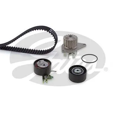 Комплект ГРМ (+помпа) CITROËN C2/C3/C4/PEUGEOT 206/307/1007 1.4 16V 03- Gates KP15615XS (фото 1)