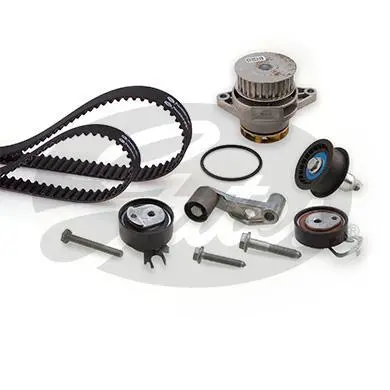 Комплект ГРМ + помпа Audi A2/Seat Leon/VW Golf IV/Polo 1.6 98-06 Gates KP25565XS-2 (фото 1)