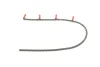 Шланг зливний BMW 3 (E46/E90)/5 (E39/E60) 98-10 M47 D20 GATES Gates MFL1244 (фото 1)