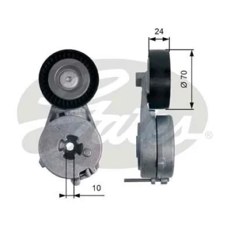 Натягувач ременя генератора A4/A6/Q5/Amarok 1.8/2.0TFSI 08- Gates T39122