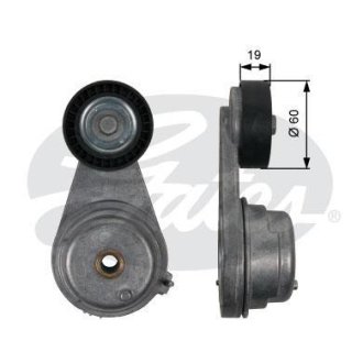 Натяжник ременя генератора Smart Fortwo 1.0 07- Gates T39190