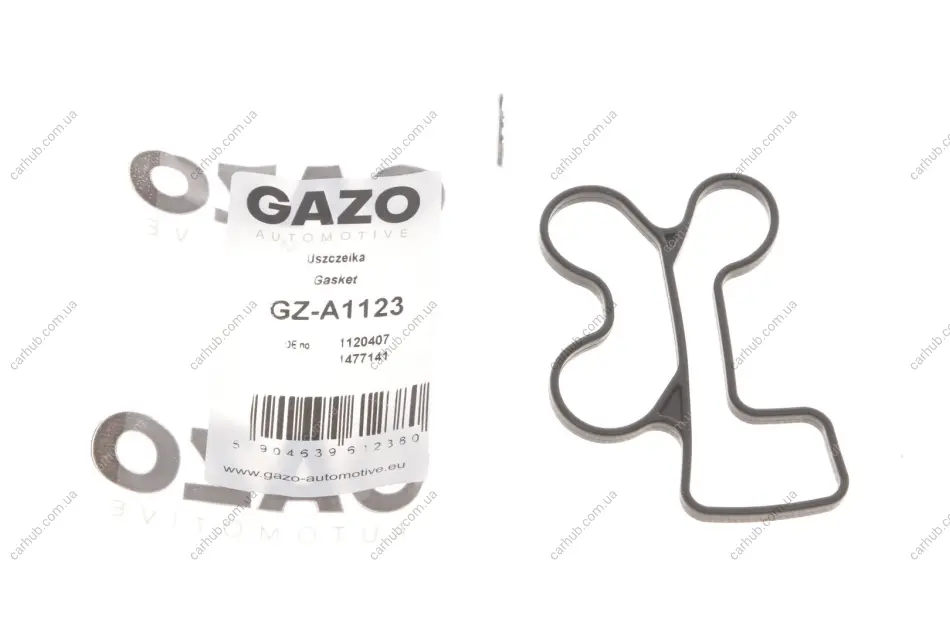 Прокладка радіатора масляного Ford Transit 2.0 TDCi 00-06 GAZO GZ-A1123 (фото 1)