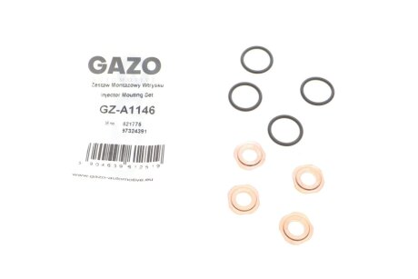 Фото ремкомплект форсунки Opel Astra 1.7 CDTI 03-10 GAZO GZ-A1146 Ремкомплект форсунки Opel Astra 1.7 CDTI 03-10 GAZO GZ-A1146