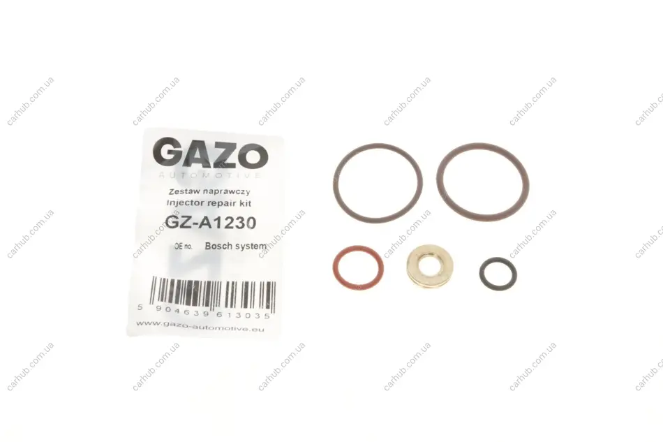 Ремкомплект форсунки VW T5/Caddy 1.9TDI/2.5TDI 03- GAZO GZ-A1230 (фото 1)