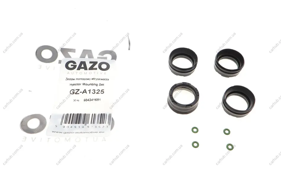 Прокладки форсунки (к-кт) Citroen Jumper/Peugeot Boxer 3.0 HDi 10- GAZO GZ-A1325 (фото 1)