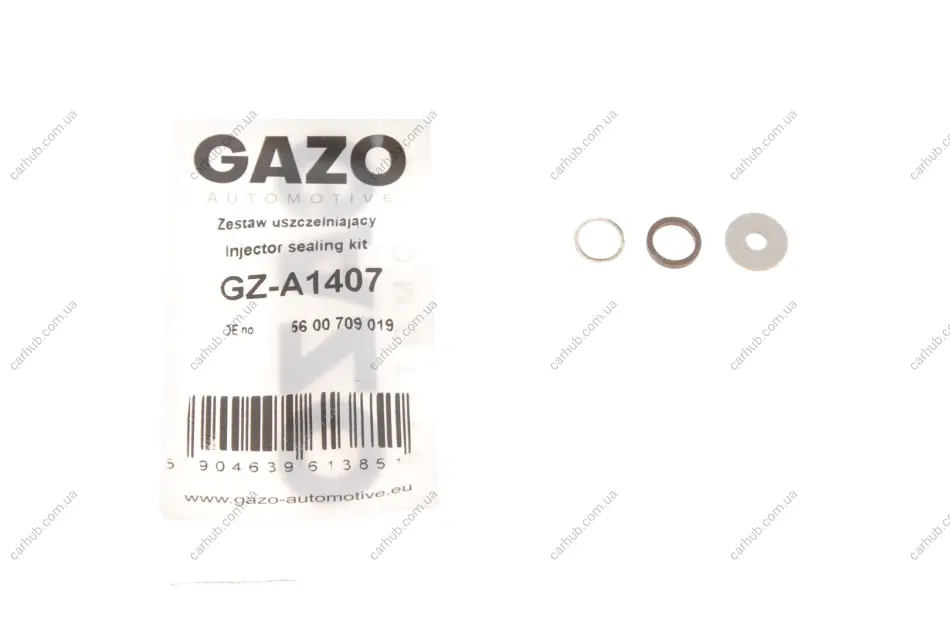 Ремкомплект форсунки Renault Truck (система Common Rail) GAZO GZ-A1407 (фото 1)