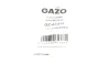 Шайба під форсунку Citroen Berlingo/Peugeot Partner 1.4 HDi 03-14 (к-кт 4шт) GAZO GZ-A1413 (фото 2)