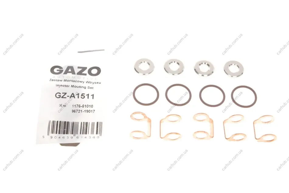 Ремкомплект форсунки Toyota Rav 4 2.2 D 06-13 (к-кт на 4 шт) GAZO GZ-A1511 (фото 1)