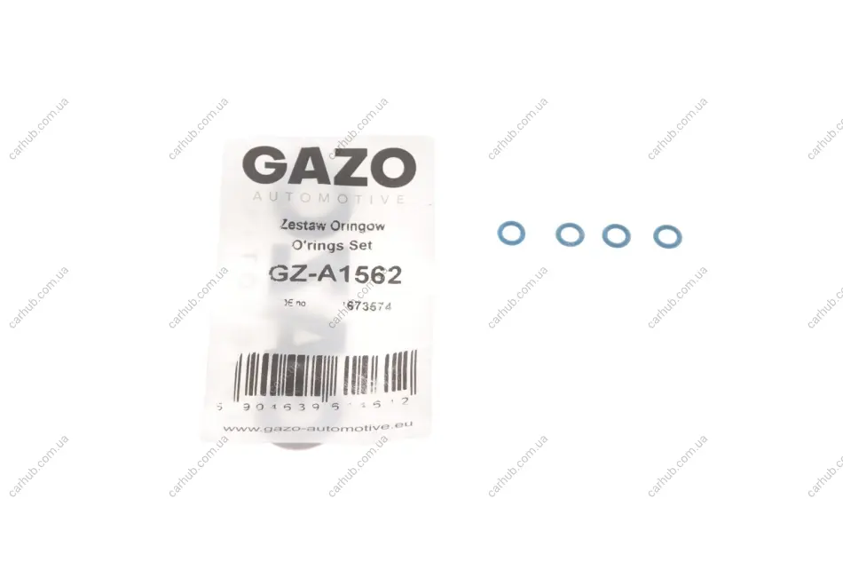 Прокладка форсунки ущільнююча Ford Connect 1.8TDCI 02- (кільце на злив) (к-кт 4 шт) GAZO GZ-A1562 (фото 1)