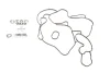 Прокладка радіатора масляного Land Rover/Range Rover III 3.6 D 06-13 (к-кт) GAZO GZ-A2150 (фото 1)
