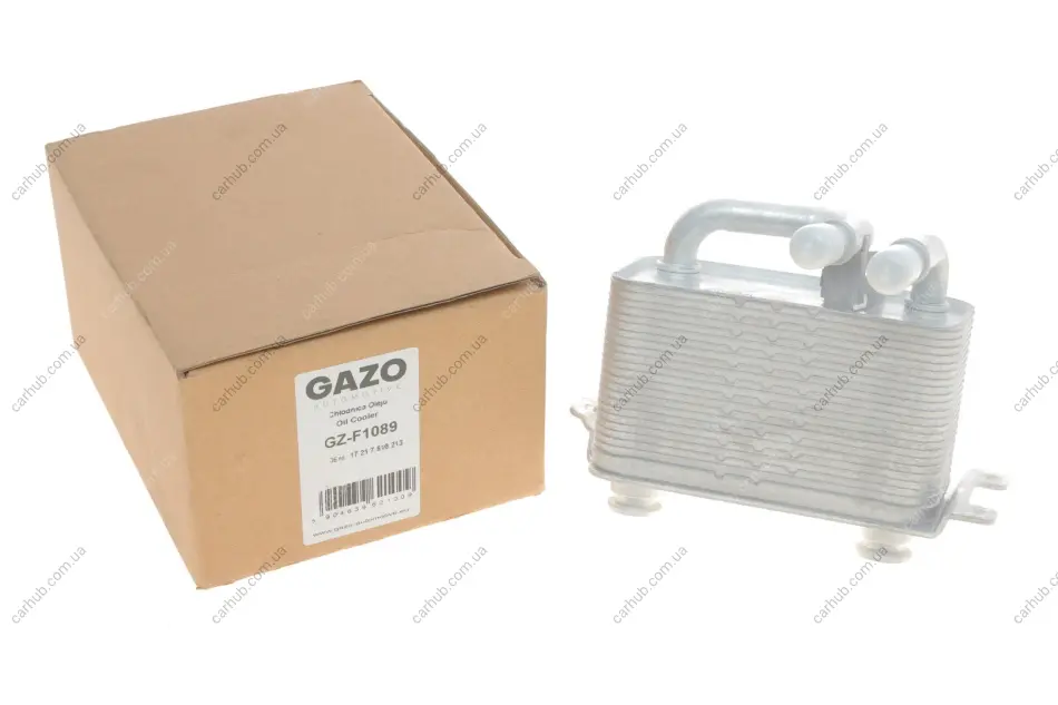 Радіатор масляний BMW 3 (E90)/5 (F10)/6 (E63)/X5 (F15)/X6 (E71) 04-18 B48/N20/N26/N52/N53/N55 GAZO GZ-F1089 (фото 1)